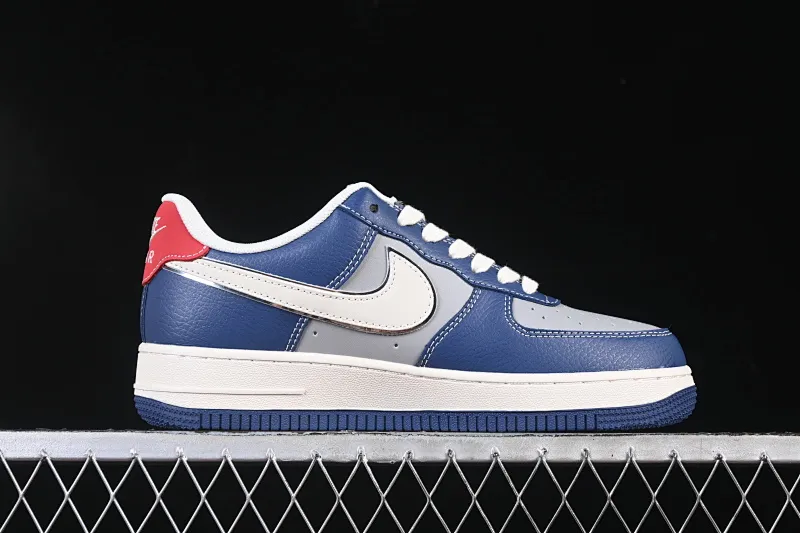 All categories Nk Air Force 1 Air Force series Nk Air Force 1 Low Air Force low top Nike Air Force 1'07 Low Superme joint white blue gray red Air Force 1 low top casual sneakers XD2588-602